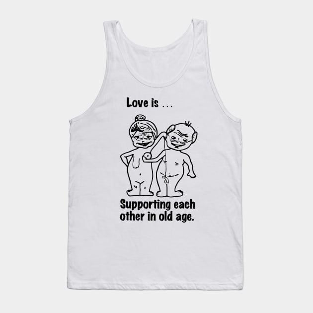 SUPPORTING EACH OTHER Tank Top by TheCosmicTradingPost